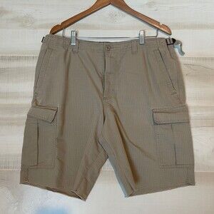 Nike 6.0 Mens Khaki Cargo Shorts Size 36